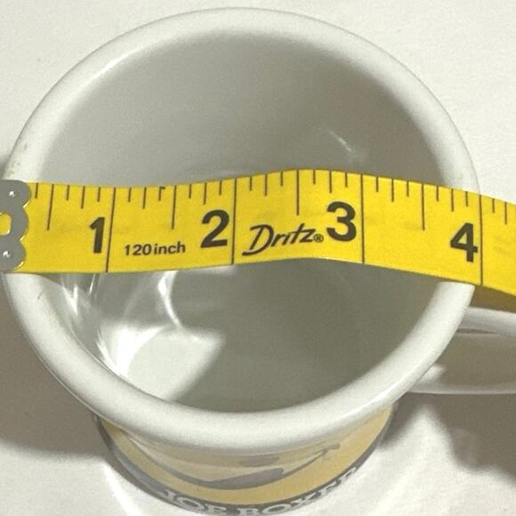 Joe Boxer Mr. lickey Happy Face coffee mug Vintage 2002 #31413 heavy thick cup - Picture 7 of 7